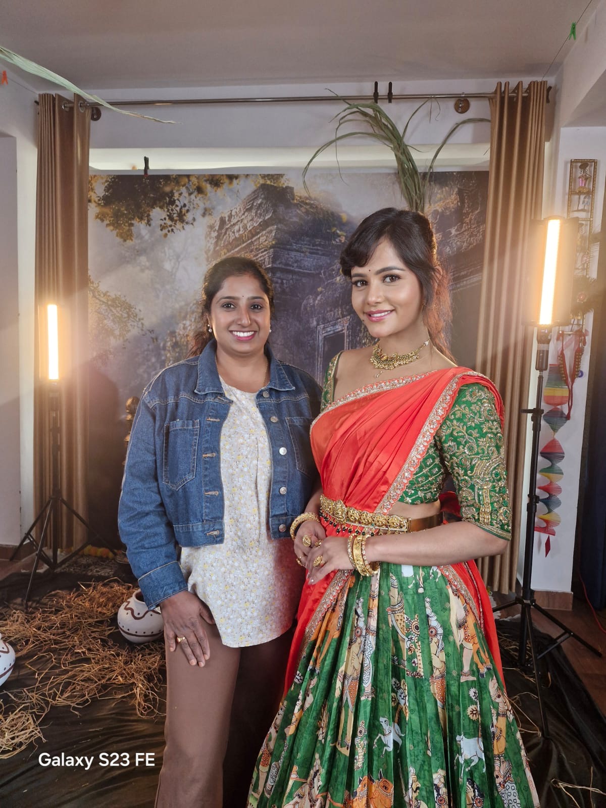 Engagement & Sangeet makeup by KB Anitha